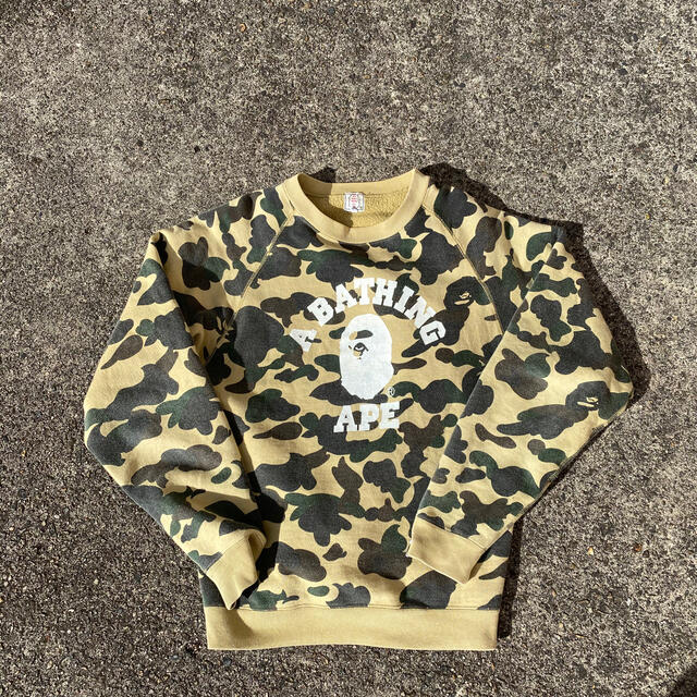 エイプ　A bathing ape トレーナー