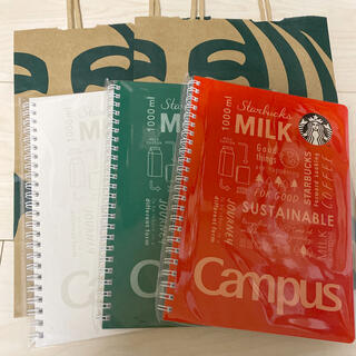 スターバックスコーヒー(Starbucks Coffee)のスターバックス　キャンパスノート(ノート/メモ帳/ふせん)