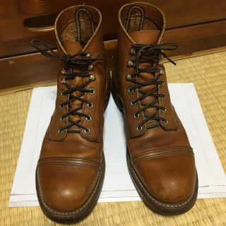 レッドウィング(REDWING)のRED WING◆IRON RANGE 8112(ブーツ)