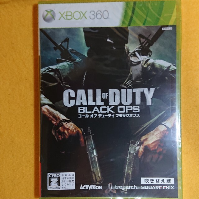 Xbox360(エックスボックス360)の中古Ｘｂｏｘ３６０　コール オブ デューティ　ブラックオプス　吹き替え版 エンタメ/ホビーのゲームソフト/ゲーム機本体(家庭用ゲームソフト)の商品写真