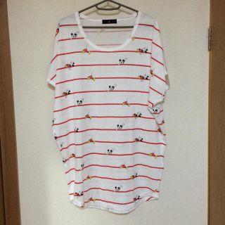 フェリシモ(FELISSIMO)のフェリシモ ミッキー Tシャツ(Tシャツ(半袖/袖なし))