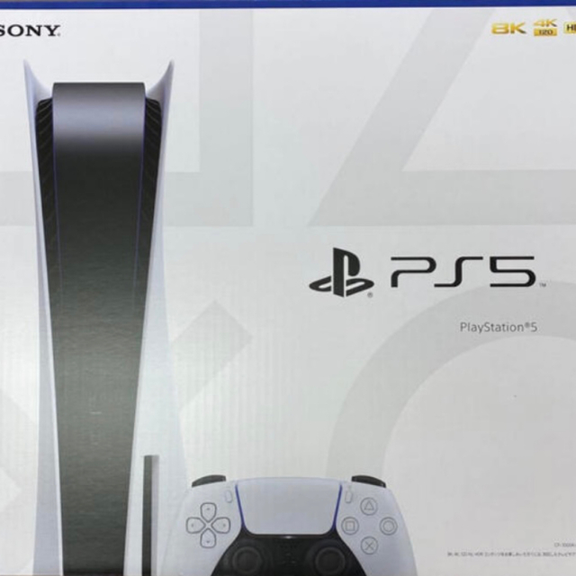 ps5（ﾌﾟﾚｲｽﾃｰｼｮﾝ5）通常モデル　本体 エンタメ/ホビーのゲームソフト/ゲーム機本体(家庭用ゲーム機本体)の商品写真