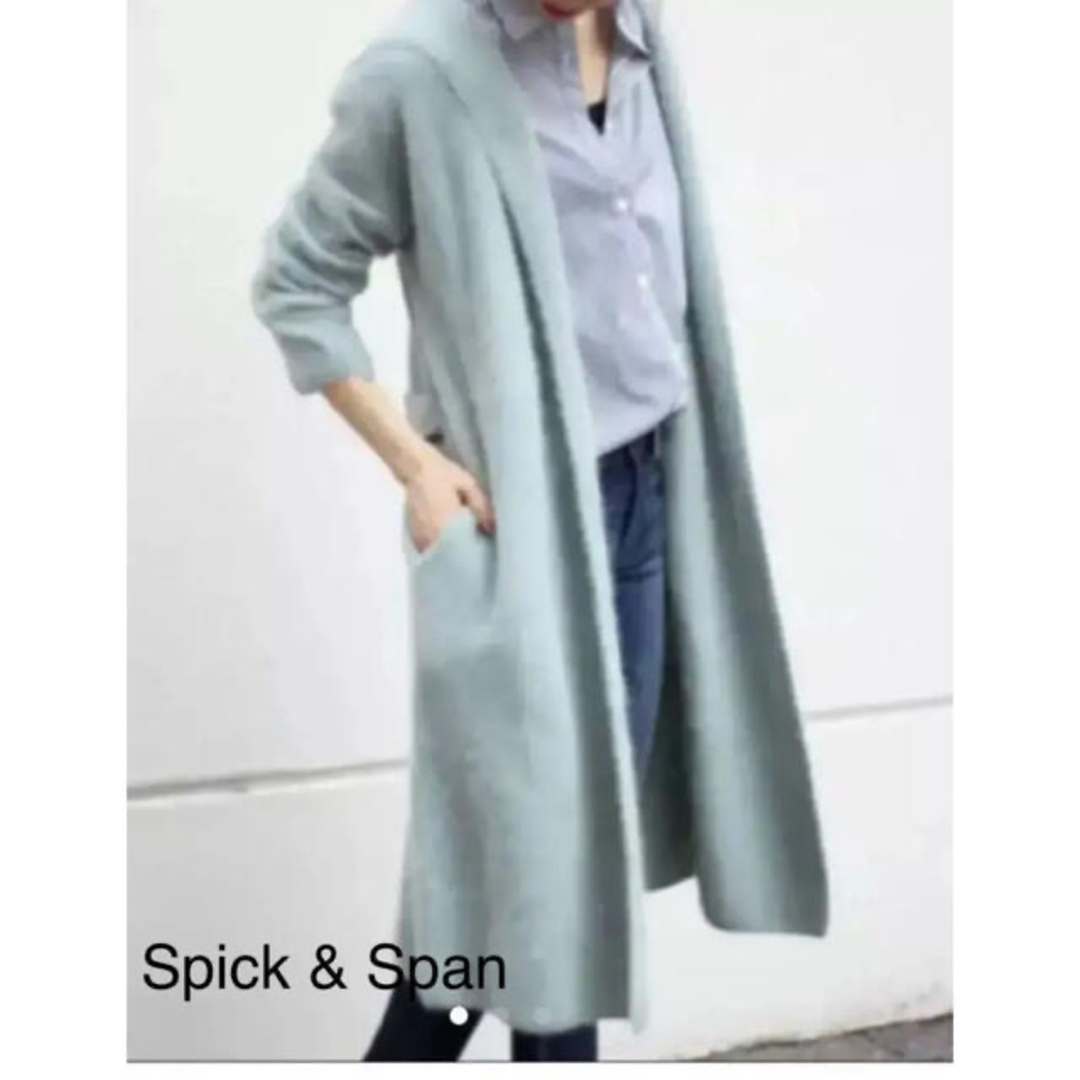 Spick & Span(スピックアンドスパン)のほぼ未使用 Spick & Span   AIRLY FUR KNIT レディースのジャケット/アウター(ガウンコート)の商品写真