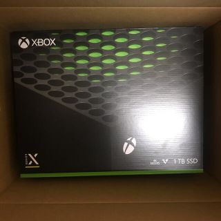 エックスボックス(Xbox)の【本日発送可能】Xbox Series X （RRT-00015）(家庭用ゲーム機本体)