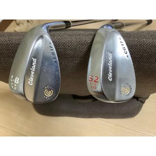 クリーブランドゴルフ(Cleveland Golf)のクリーブランド　ウェッジ (52°、58°)２本セット(クラブ)