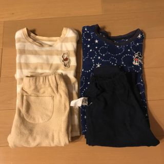 ユニクロ(UNIQLO)のユニクロフリースパジャマ 2点(パジャマ)