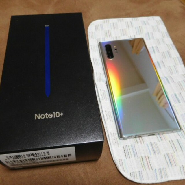 略新品 国内版 CIMフリー Galaxy Note10＋ オーラグロー