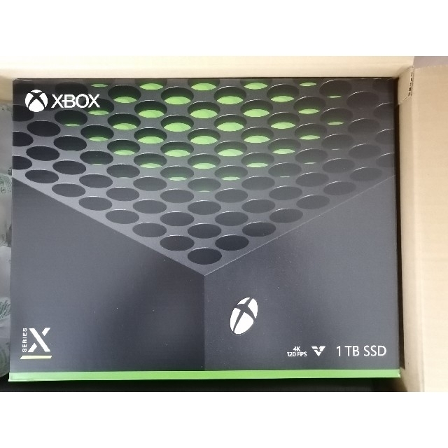 Xbox(エックスボックス)の【新品】Microsoft Xbox Series X 1TB【未開封】 エンタメ/ホビーのゲームソフト/ゲーム機本体(家庭用ゲーム機本体)の商品写真