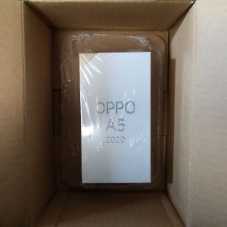 新品未開封品 OPPO A5 2020 SIMフリー   色：Green(スマートフォン本体)