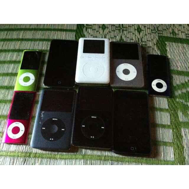 ipod classic nano などジャンク品　9個