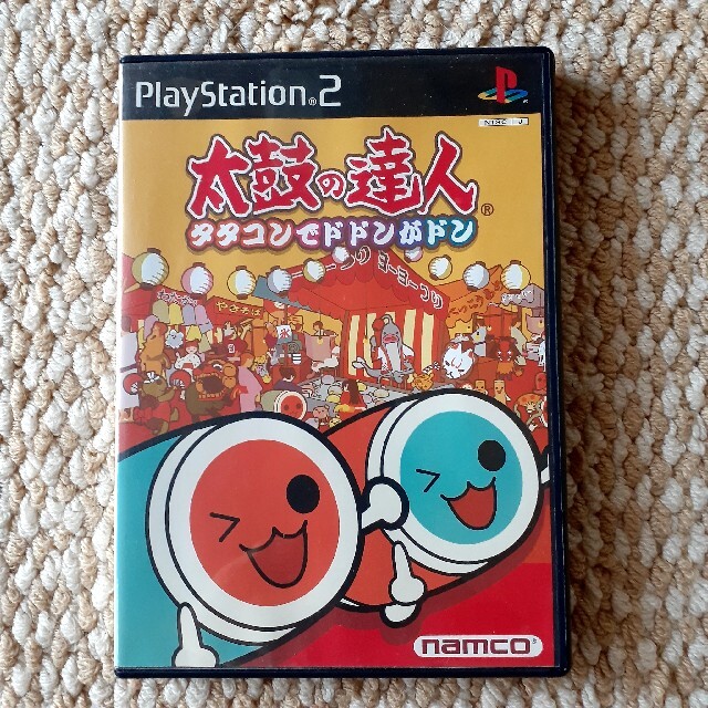在庫処分 PS2 プレイステーション2 ソフト太鼓の達人 タタコンセット