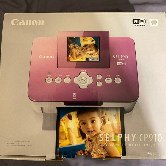 Canon(キヤノン)のCanon CP910(PK) スマホ/家電/カメラのPC/タブレット(PC周辺機器)の商品写真