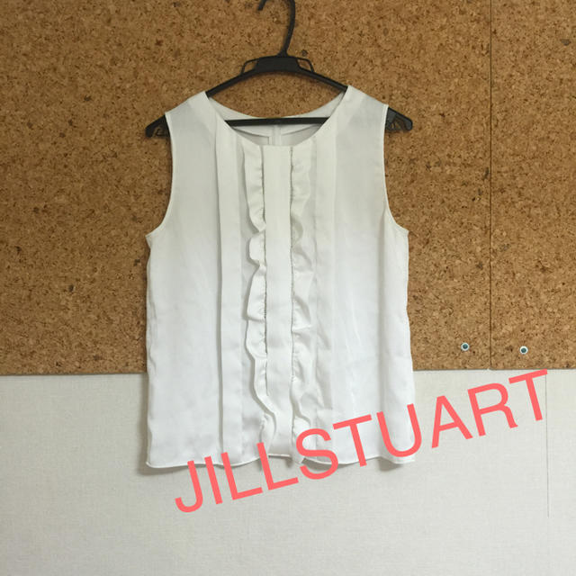 JILLSTUART(ジルスチュアート)のJILLSTUART★フリルブラウス レディースのトップス(シャツ/ブラウス(半袖/袖なし))の商品写真