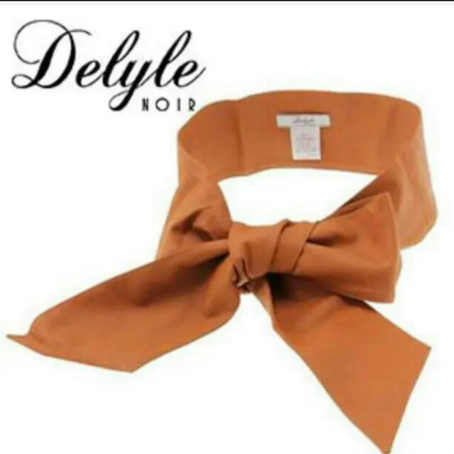 Delyle NOIR(デイライルノアール)のDelyle NOIR リボンベルト レディースのファッション小物(ベルト)の商品写真