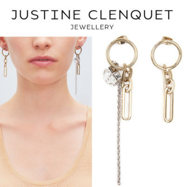 新品　Justine Clenquet  ピアスメンズ