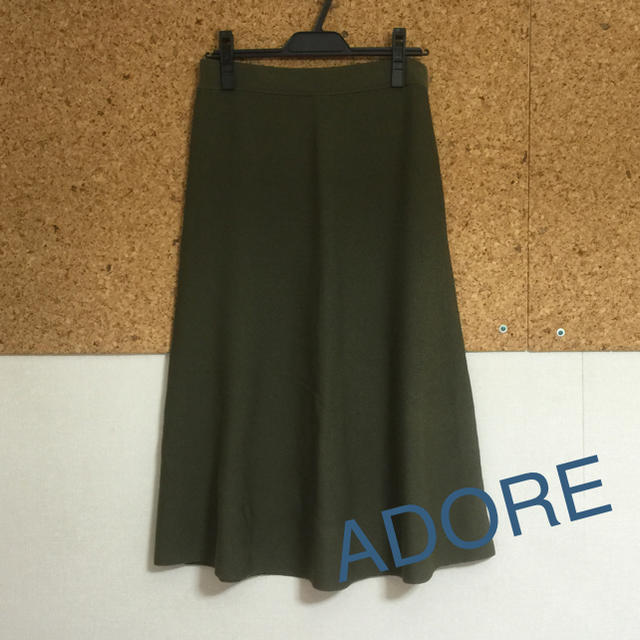 ADORE(アドーア)のADORE★ニットマキシスカート レディースのスカート(ロングスカート)の商品写真