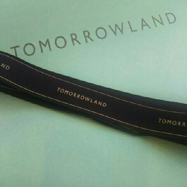 TOMORROWLAND(トゥモローランド)のトゥモローランド✴ショッパー１袋+リボン165㎝１本 レディースのバッグ(ショップ袋)の商品写真