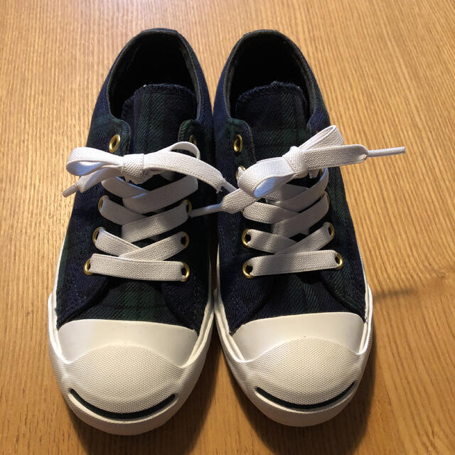 CONVERSE(コンバース)のコンバース ジャックパーセル スニーカー 19cm キッズ/ベビー/マタニティのキッズ靴/シューズ(15cm~)(スニーカー)の商品写真