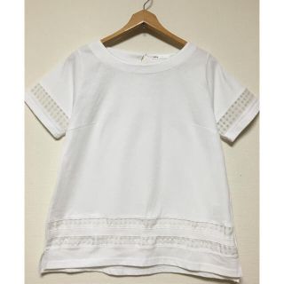 イッカ(ikka)のシアーチェック切り替えプルオーバー(Tシャツ(半袖/袖なし))