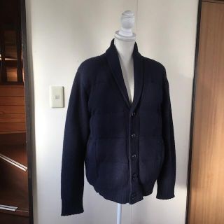 スリードッツ(three dots)のTHREE DOTS スリードッツ 中綿入り カシミア混 カーディガン ダウン(カーディガン)