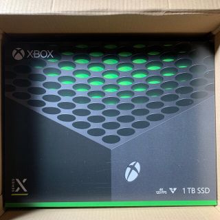 エックスボックス(Xbox)のXBOX series X 新品未開封(家庭用ゲーム機本体)