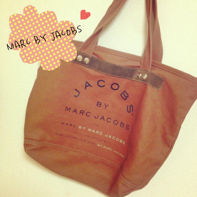 MARC JACOBS(マークジェイコブス)の◯レアカラー＊MARCトートバッグ◯ レディースのバッグ(トートバッグ)の商品写真