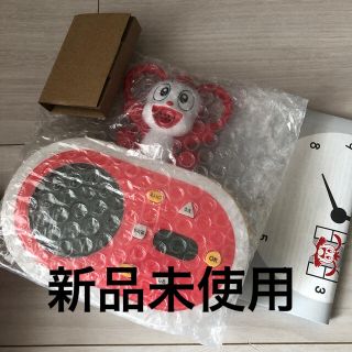 目覚ましコラショ　ピンク　新品未使用(置時計)