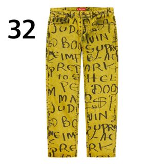 シュプリーム(Supreme)のSupreme Black Ark Regular Jean yellow 32(デニム/ジーンズ)