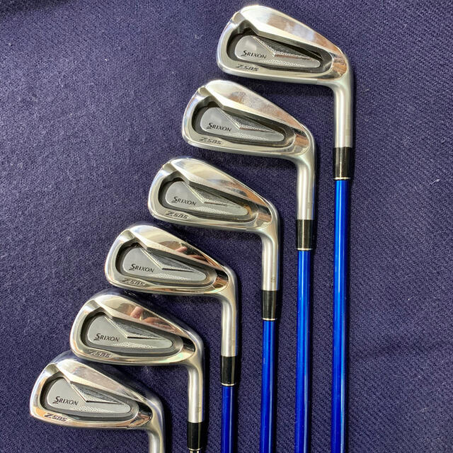 Srixon(スリクソン)の値下げ！送料込！美品⭐️Z585 スリクソン 6本セット 特注品 スポーツ/アウトドアのゴルフ(クラブ)の商品写真