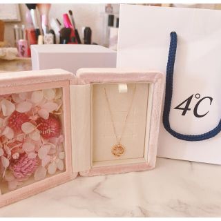 ヨンドシー(4℃)の4℃ネックレス グレースフルピンク 秋限定(ネックレス)