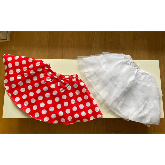 ミニーマウス　スカート　かわいい キッズ/ベビー/マタニティのキッズ服女の子用(90cm~)(スカート)の商品写真