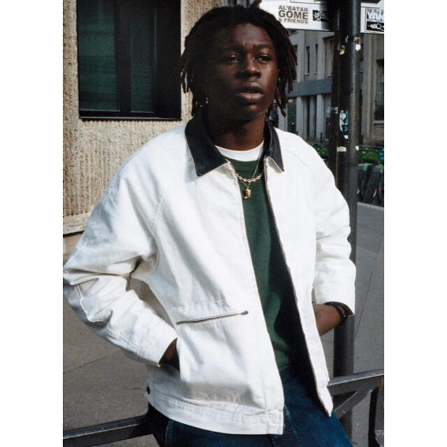 Supreme - Supreme Leather Collar Work Jacket XLの通販 by bedstuy ...