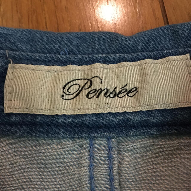 Pense’e（ パンセ）レディース　デニムシャツ レディースのトップス(シャツ/ブラウス(長袖/七分))の商品写真