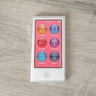 アップル(Apple)のiPod　nano　第7世代（16G）　アイポッド(ポータブルプレーヤー)