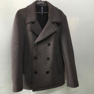 ZARA - ZARA メンズ ピーコート グレーの通販 by Tati's shop｜ザラ ...