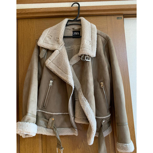 ZARA - 未使用 ZARAダブルサイドボアジャケットの通販 by Maa |ザラ