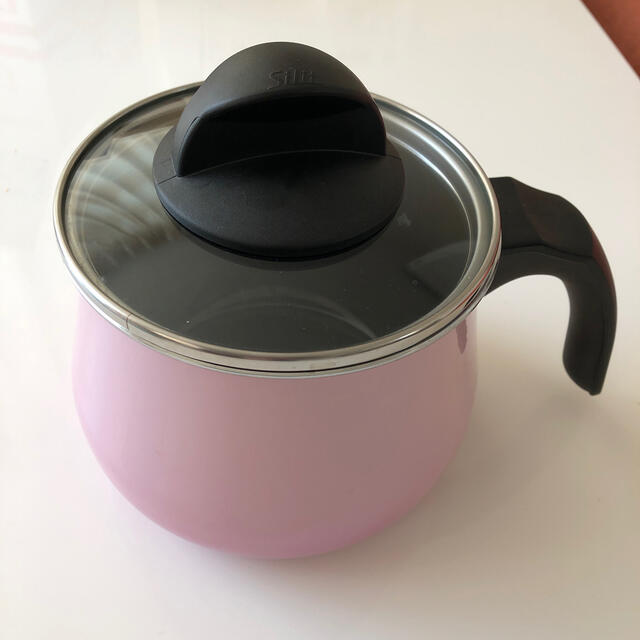 もらって嬉しい出産祝い シリットミルクポット ピンク - 片手鍋