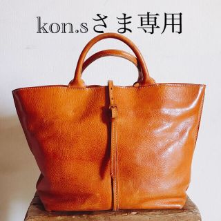 ゲンテン(genten)のkon.sさま専用　genten レザートートバック(トートバッグ)