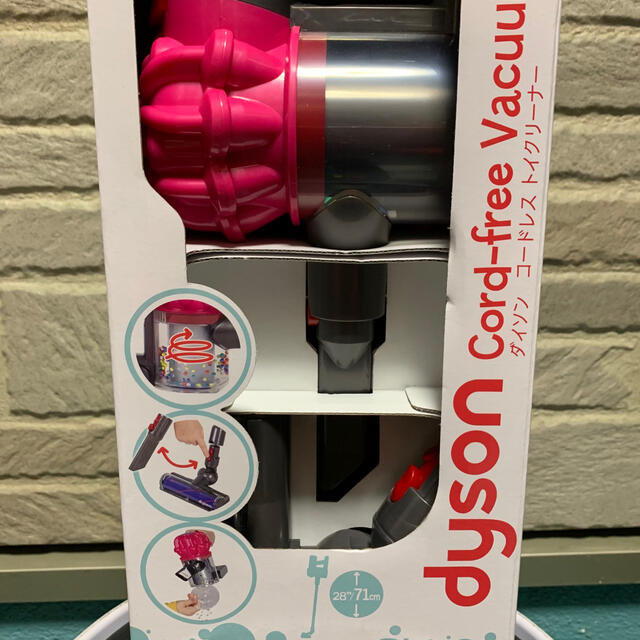 Dyson(ダイソン)の新品 CASDON ダイソン コードレストイクリーナー ピンクdyson キッズ/ベビー/マタニティのおもちゃ(知育玩具)の商品写真