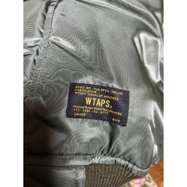 W)taps(ダブルタップス)のWTAPS★N-2B★JACKET.NYLON.TWILL★OLIVE★M メンズのジャケット/アウター(ミリタリージャケット)の商品写真