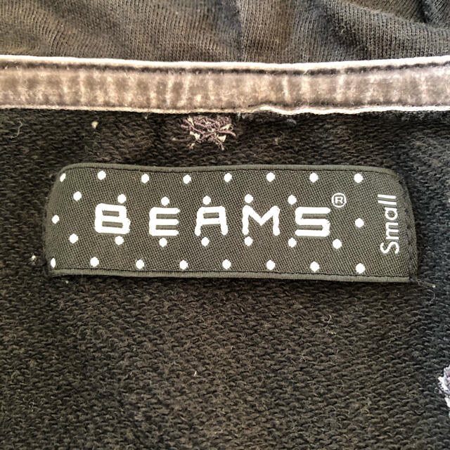 BEAMS(ビームス)のBEAMS パーカー　黒　スカル　ドクロ メンズのトップス(パーカー)の商品写真