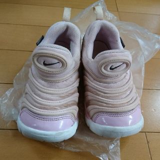 ナイキ(NIKE)の16㎝ NIKEﾀﾞｲﾅﾓ  薄ピンク(スリッポン)