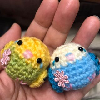 あみぐるみ インコ キーホルダーorストラップなど www.krzysztofbialy.com