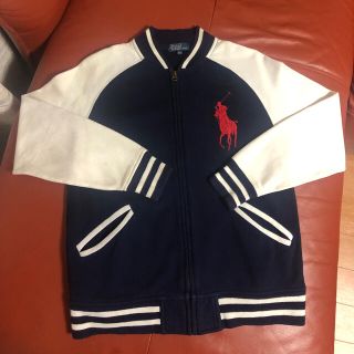 ラルフローレン(Ralph Lauren)のラルフローレン  キッズスウェットフルジップブルゾン　150センチ(ジャケット/上着)