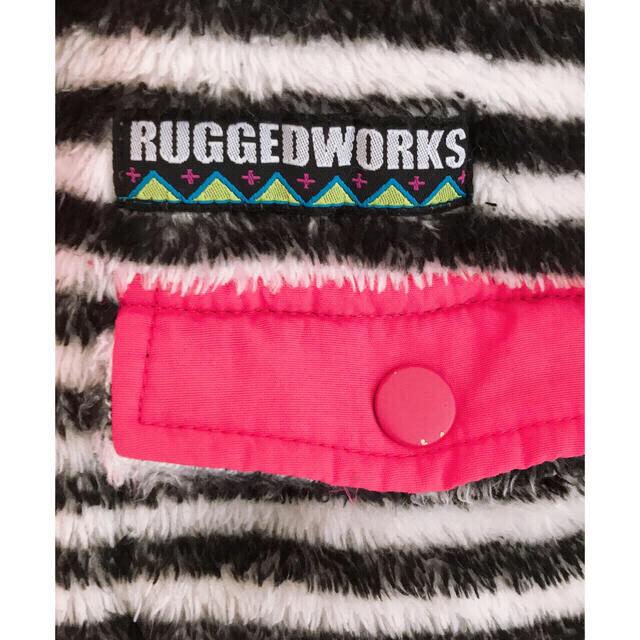 RUGGEDWORKS(ラゲッドワークス)のRUGGED WORKS ラゲッドワークス　リバーシブル　コート　ジャンバー キッズ/ベビー/マタニティのキッズ服女の子用(90cm~)(ジャケット/上着)の商品写真