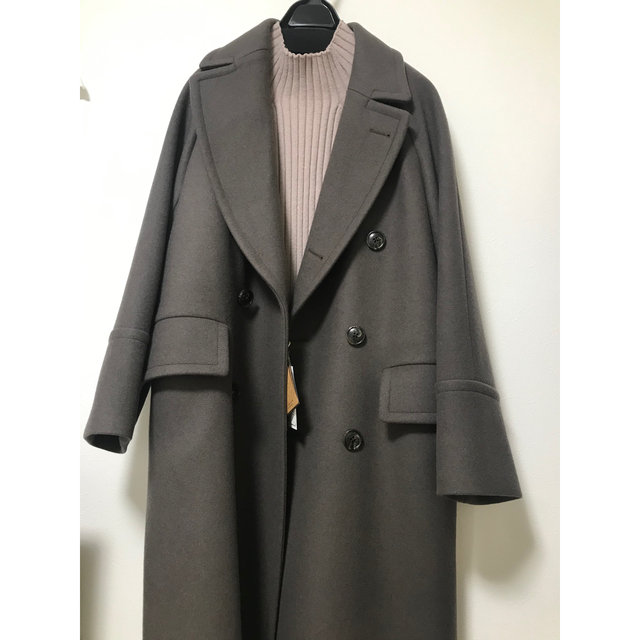 新品未使用】BY∴ HAMILTON WOOL MIX メルトンロングPコート 【即納&大