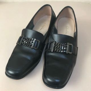 フェラガモ(Ferragamo)のフェラガモローファー 黒(ローファー/革靴)