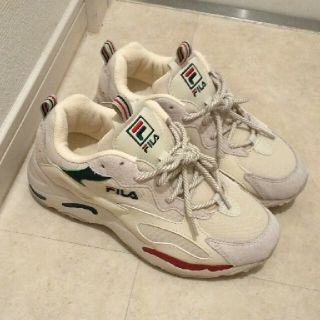 フィラ(FILA)のBTS♪ジミン♪FILA♪フィラ♪ダッドスニーカー 25.5cm(スニーカー)