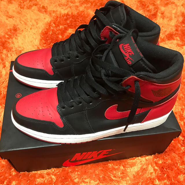 NIKE AIR JORDAN1 RETRO HIGH OG 2013 BRED