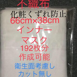 インナーマスク 不織布 12枚(その他)